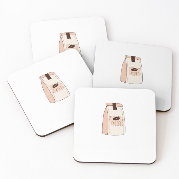 Item preview, Coffee Beans Bag | Cute Barista Sticker designed and sold by batoot1.