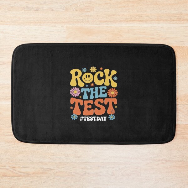 Item preview, Rock The Test Testing Day Retro Motivational Teacher Student  35 designed and sold by GaryPacheco6.