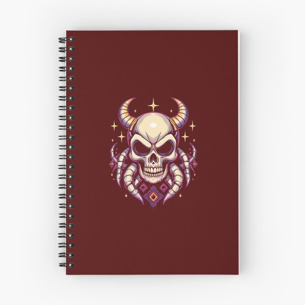 Item preview, Dark Fantasy Horned Skull Design | Vector Tattoo Style Demon Head Print | Neo-Traditional Gothic Streetwear Graphic PNG Digital Download designed and sold by HimBoo.