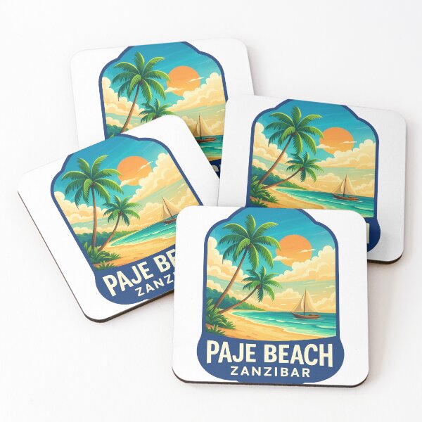 Item preview, Palm-Lined Shores of Paje Beach, Zanzibar designed and sold by Aryabek.