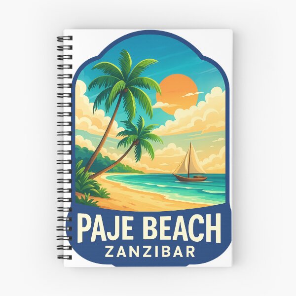 Item preview, Palm-Lined Shores of Paje Beach, Zanzibar designed and sold by Aryabek.