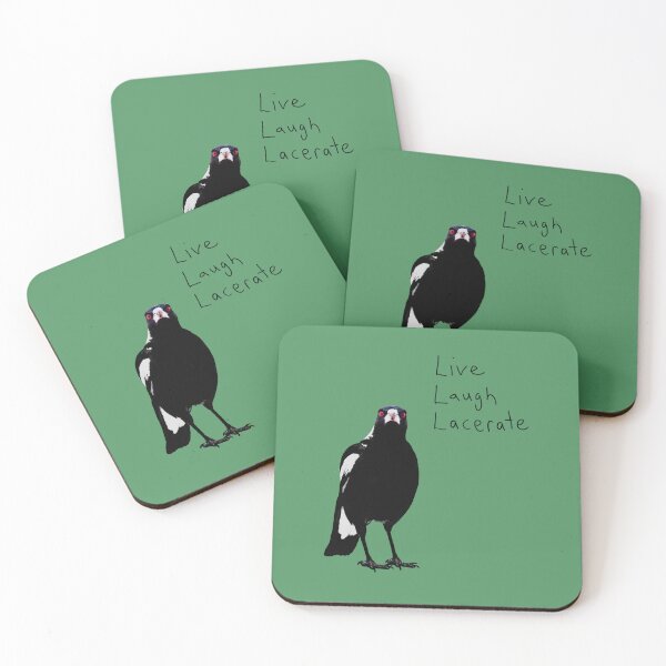 Item preview, Inspirational Magpie - Live, Laugh, Lacerate.. designed and sold by Rob Price.