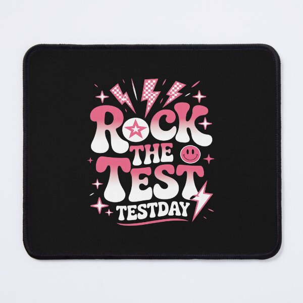 Item preview, Rock The Test Testing Day Retro Motivational Teacher Student 4 designed and sold by GaryPacheco6.