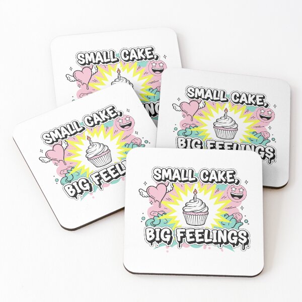 Item preview, Small Cake Big Feelings designed and sold by Clay Artista.