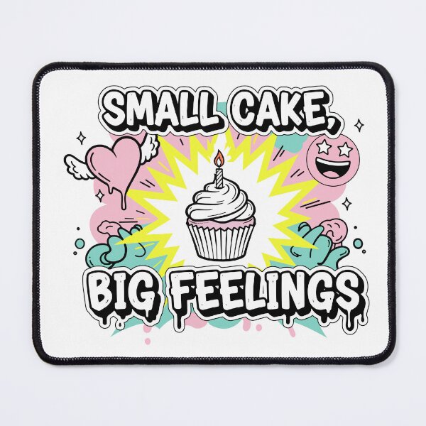 Item preview, Small Cake Big Feelings designed and sold by Clay Artista.