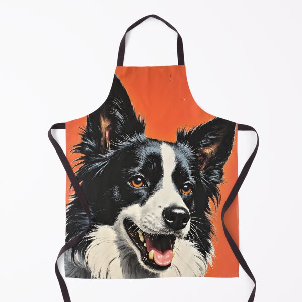 Item preview, Canine Pawtrait - Border Collie dog designed and sold by Petalandfur.