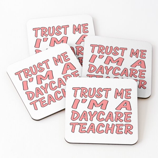 Item preview, Trust Me I’m a Daycare Teacher – Funny Preschool Teacher Design – Childcare Gift designed and sold by sednalafandy79.