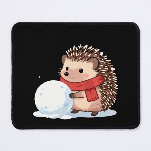 Item preview, Hedgehog Snowball Snuggles designed and sold by Aetheriswork.