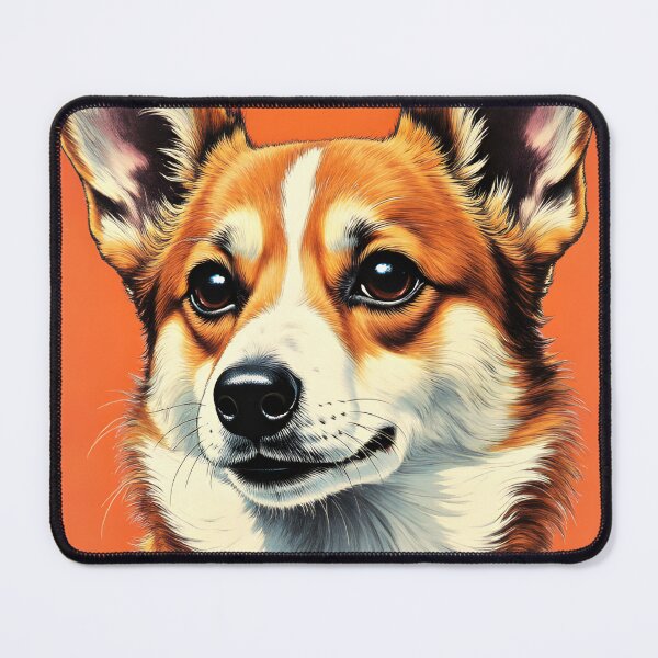 Item preview, Canine Pawtrait - Welsh Corgi dog designed and sold by Petalandfur.