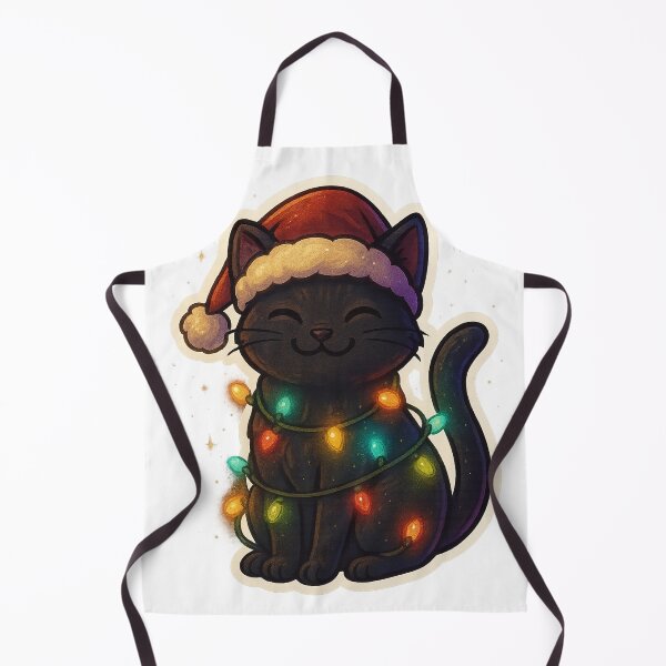 Item preview, Sparkle Christmas Cat designed and sold by SarahsSZN.