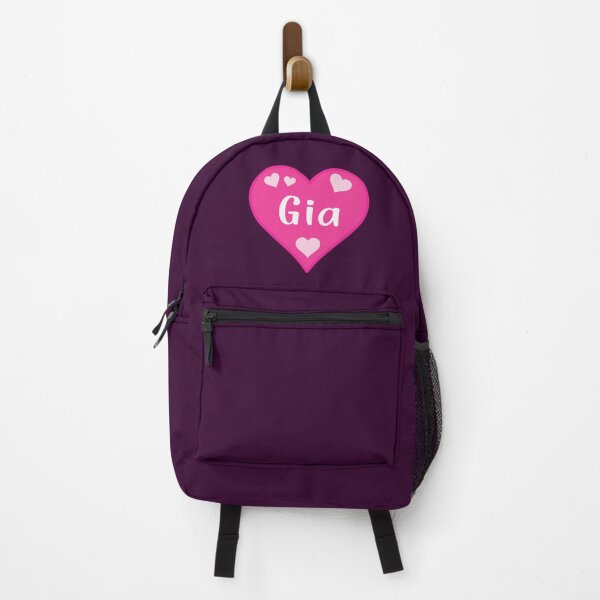 Item preview, Gia Name Pink Heart designed and sold by Jeallan Designs.