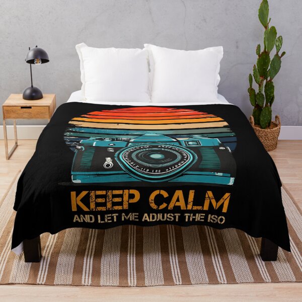 Item preview, Photography Lover Camera Vintage Retro Keep Calm Iso designed and sold by CleoRoseanna.