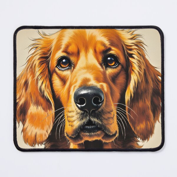 Item preview, Canine Pawtrait - Golden Cocker Spaniel dog designed and sold by Petalandfur.