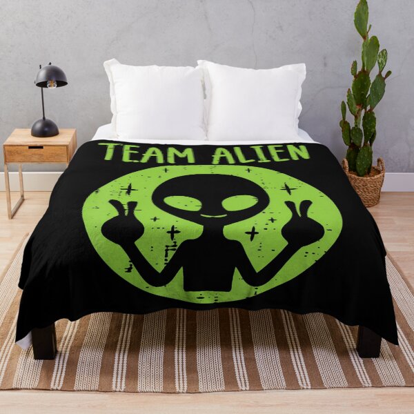 Item preview, Team Alien Peace Funny Ufo Space Women Kid Youth Toddler Men designed and sold by DanaKathe.
