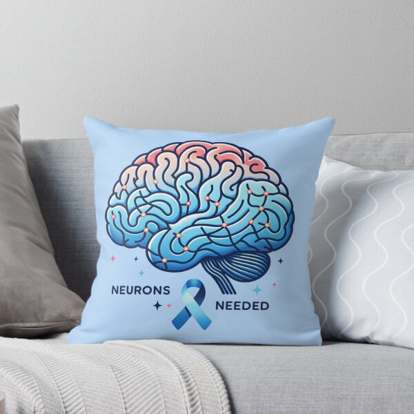 Item preview, Neurons Needed - ALS Blue Ribbon designed and sold by TeeRificTees.