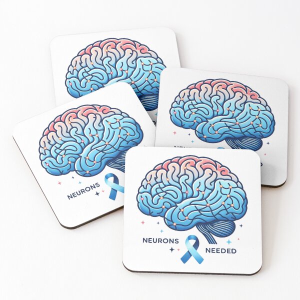 Item preview, Neurons Needed - ALS Blue Ribbon designed and sold by TeeRificTees.