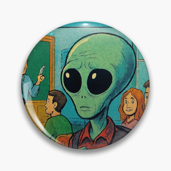 Item preview, Alien Exchange Student – Comic School Life Parody designed and sold by DavidSalazo.