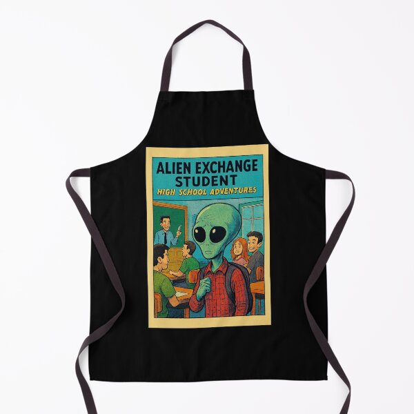 Item preview, Alien Exchange Student – Comic School Life Parody designed and sold by DavidSalazo.