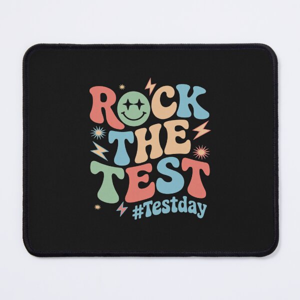 Item preview, Rock The Test Testing Day Retro Motivational Teacher Student designed and sold by JessicaWalshdf.