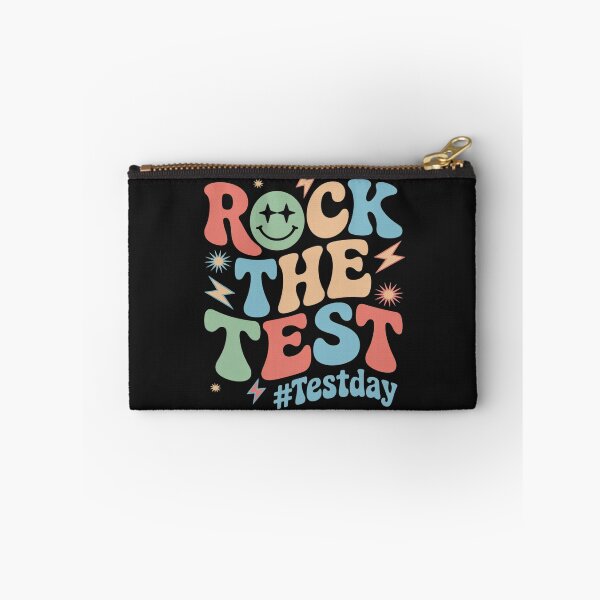 Item preview, Rock The Test Testing Day Retro Motivational Teacher Student designed and sold by JessicaWalshdf.