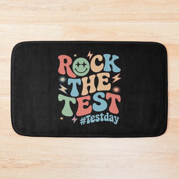 Item preview, Rock The Test Testing Day Retro Motivational Teacher Student designed and sold by JessicaWalshdf.