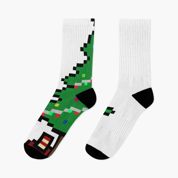 Item preview, 8-Bit Christmas Tree Sticker designed and sold by roofvirgeli.
