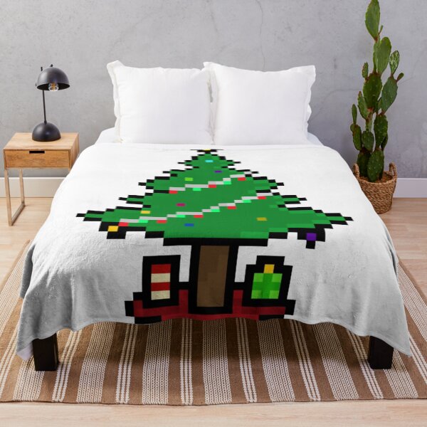 Item preview, 8-Bit Christmas Tree Sticker designed and sold by roofvirgeli.