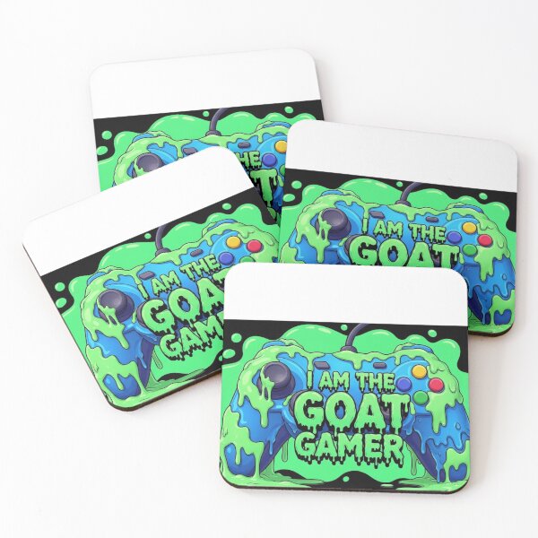Item preview, Toxic Slime GOAT Gamer designed and sold by LoganDzign.