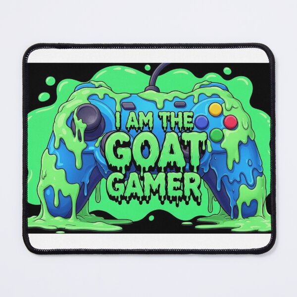 Item preview, Toxic Slime GOAT Gamer designed and sold by LoganDzign.