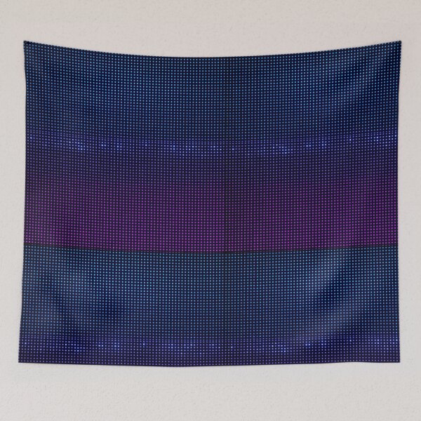 Item preview, Blue to Purple LED Grid Glow – Futuristic Digital Light Display designed and sold by PixelVibe782.