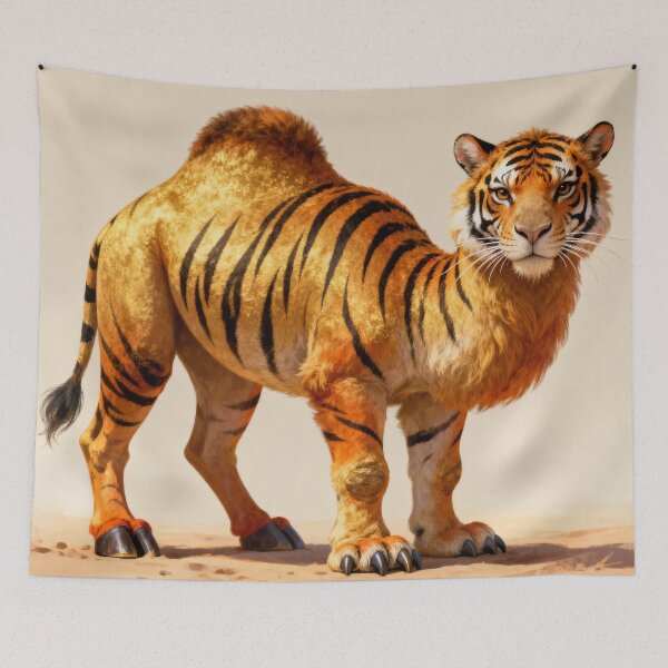 Item preview, Tiger camel designed and sold by Palatinasart.