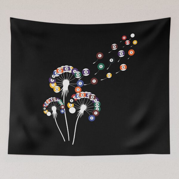 Item preview, Dandelion Billiard Ball Shirt For Billiard Player Billiards designed and sold by CleoRoseanna.