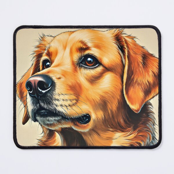 Item preview, Canine Pawtrait - Golden Retriever dog designed and sold by Petalandfur.
