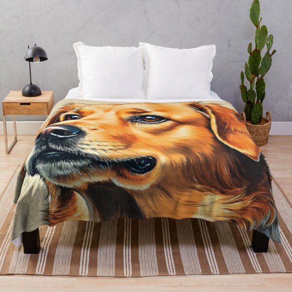 Item preview, Canine Pawtrait - Golden Retriever dog designed and sold by Petalandfur.