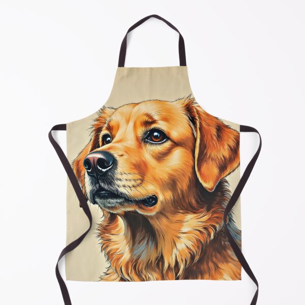 Item preview, Canine Pawtrait - Golden Retriever dog designed and sold by Petalandfur.