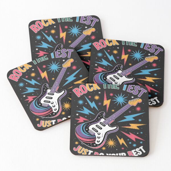Item preview, Rock The Test Testing Day Teacher Student Just Do Your Best 4 designed and sold by GaryBellcvbnb.