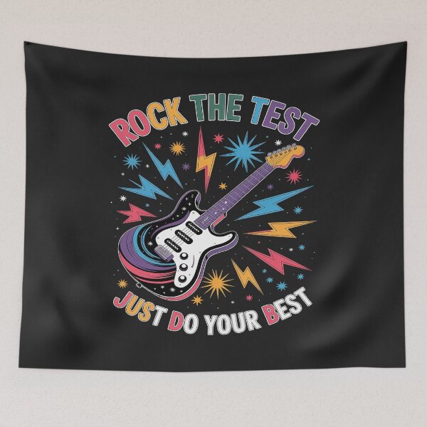 Item preview, Rock The Test Testing Day Teacher Student Just Do Your Best 4 designed and sold by GaryBellcvbnb.