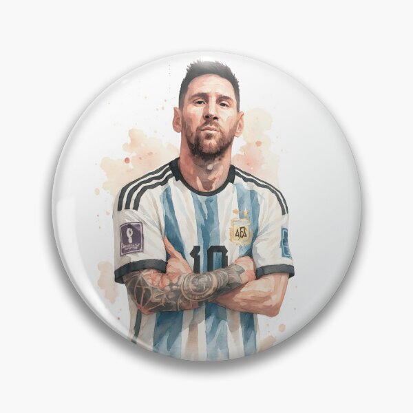 Item preview, Lionel Messi watercolor illustration  designed and sold by sabartgunpla.