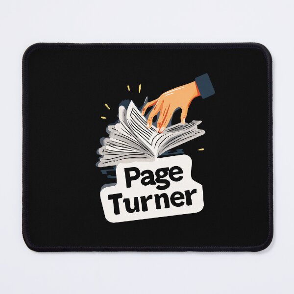 Item preview, Page Turner — Hand Flipping a Book designed and sold by SleekLineSketches.