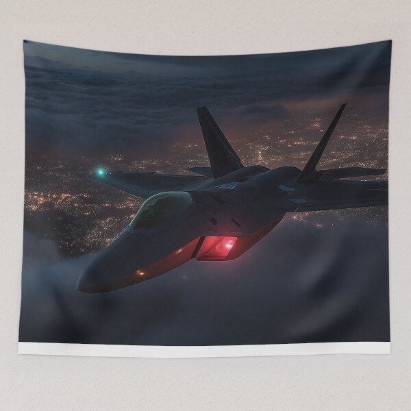 Item preview, F-22 Night Airflow Pass designed and sold by Skyframe Aviation.