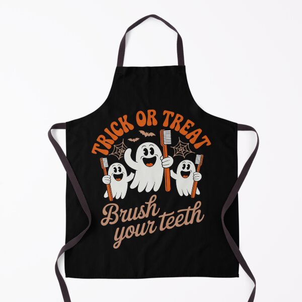 Item preview, Trick Or Treat Brush Your Teeth Halloween Dental Hygiene designed and sold by DetroitMug.
