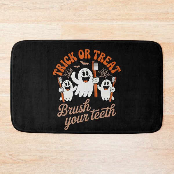 Item preview, Trick Or Treat Brush Your Teeth Halloween Dental Hygiene designed and sold by DetroitMug.