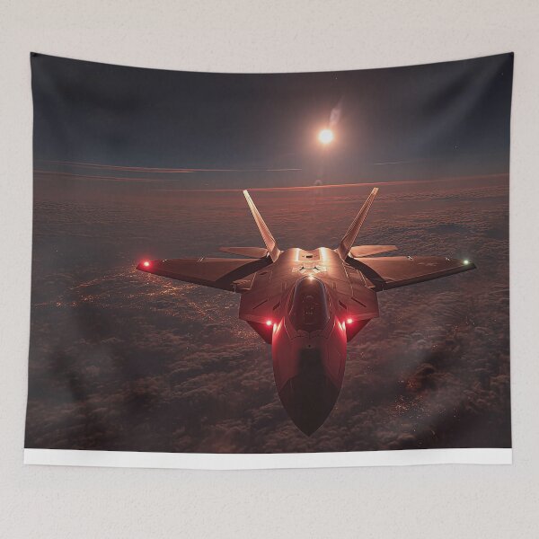 Item preview, F-22 Across the Night Belt designed and sold by Skyframe Aviation.