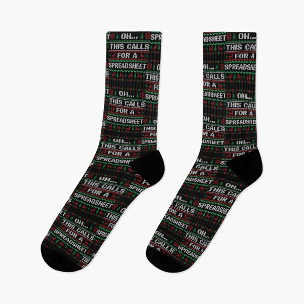 Item preview, For Funny Nerd This Oh Spreadsheet Calls Christmas Holiday Fashion Classic designed and sold by JasonCorvar.