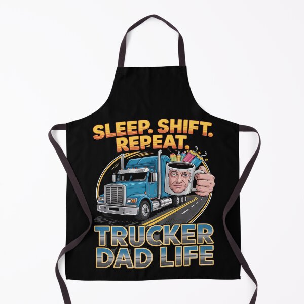 Item preview, trucker dad - stars and stripes - trucker lifestyle - long haul dad - highway hero - usa trucker - truck driver dad - american flag trucker - truck driver shirt - rig life - 18 wheeler pride designed and sold by JansenGS.
