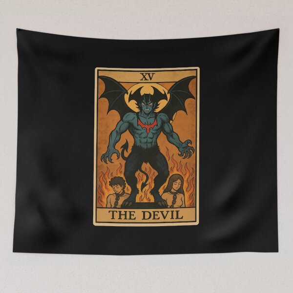 Item preview, The Devil Tarot - Devilman Design designed and sold by agearb.