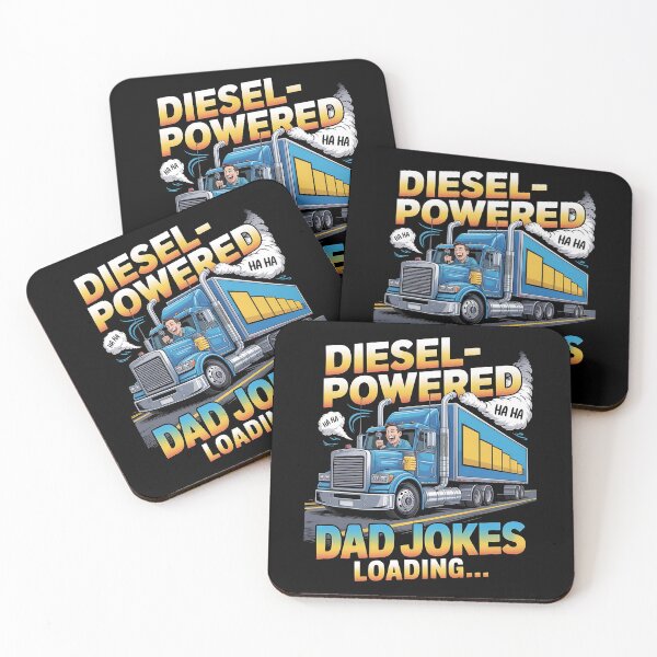 Item preview, trucker dad - diesel dad - american trucker - patriotic dad - funny trucker - dad life - trucking - freedom hauler - truck driver - red white and blue - proud trucker - diesel powered dad designed and sold by JansenGS.