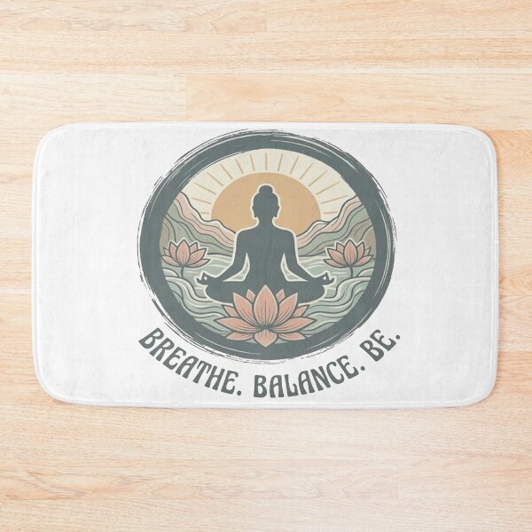 Item preview, breathe balance.beyoga,peace,inner peace,zen designed and sold by Catfighter.