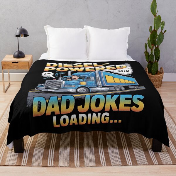 Item preview, trucker dad - diesel dad - american trucker - patriotic dad - funny trucker - dad life - trucking - freedom hauler - truck driver - red white and blue - proud trucker - diesel powered dad designed and sold by JansenGS.