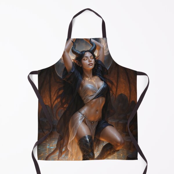 Item preview, Horned winged dark cloak rebirth waters designed and sold by CathryneDelamort.